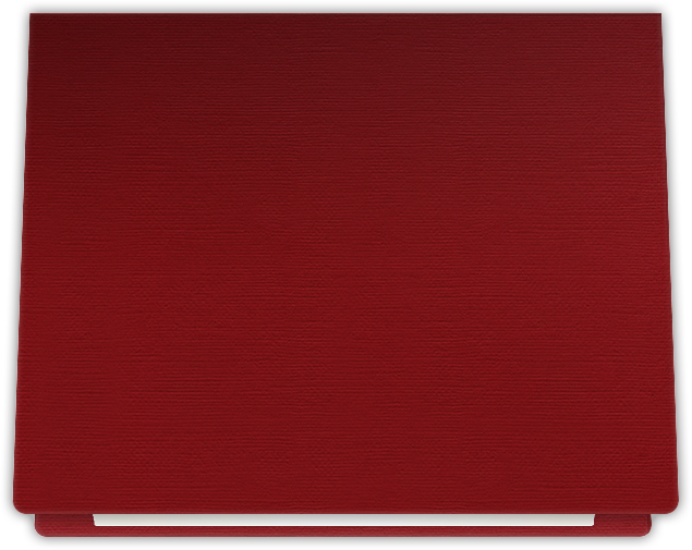 Red Hopsack 90lb 9 1/2 x 12 Landscape or Portrait Certificate Holders with Rounded Corner Slits