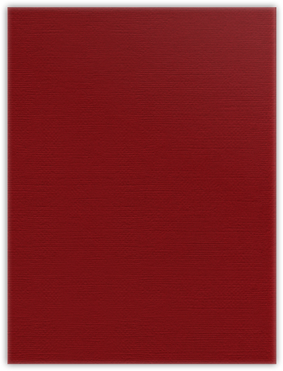 Red Hopsack 90lb 9 x 12 Two Pocket Folders with 4 Inch Curved Pockets