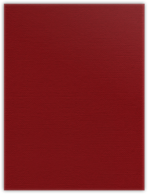 Red Hopsack 90lb 9 x 12 Two Pocket Folders with 4 Inch Curved Pockets