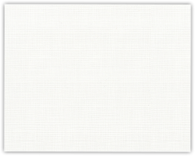 Bright White Linen 100lb 9 1/2 x 12 Landscape or Portrait Certificate Holders with Square Corner Slits (Holds 8 1/2 x 11 Certificate)
