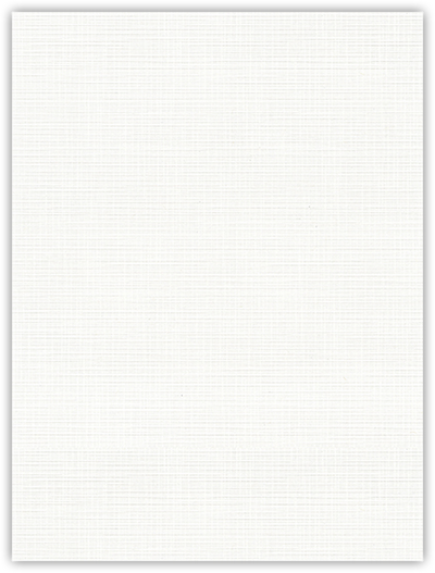 Bright White Linen 100lb 9 x 12 Two Pocket Folders with 4 Inch Round Corner Pockets and 1/4 Inch Expansion with Double Score Spine