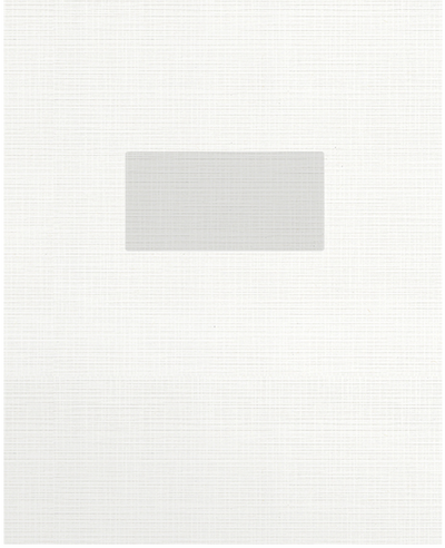 Bright White Linen 100lb 9 1/2 x 11 3/4 Two Pocket Folders with 4 1/2 Inch Pockets and 1 Inch Reinforced Top and Edges