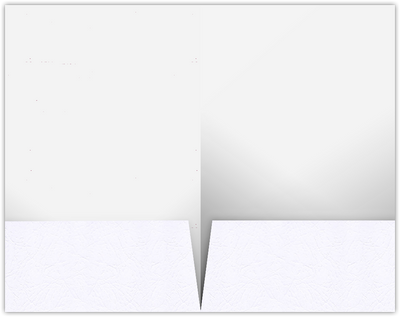 Marble Crush White Smooth 12pt C1S 9 1/2 x 14 1/2 Two Pocket Legal Folders with 4 1/2 Inch Pockets