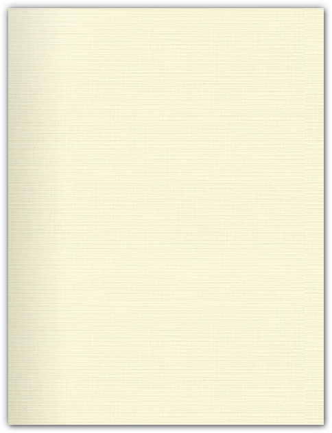 Natural White Linen 100lb 9 x 12 Two Pocket Folders with 4 Inch Round Corner Pockets