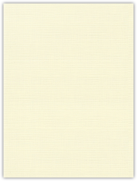 Natural White Linen 100lb 9 x 12 Two Pocket Folders with 4 Inch Pockets