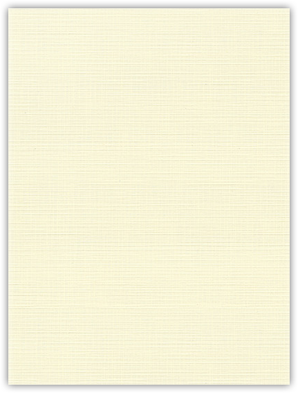 Natural White Linen 100lb 9 x 12 Two Pocket Folders with 4 Inch Round Corner Pockets and 1/4 Inch Expansion with Double Score Spine
