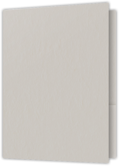 Natural White Smooth 80lb 9 x 12 Two Pocket Folders with 4 Inch Pockets