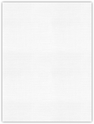 Warm White Linen 80lb 9 x 12 Two Pocket Folders with 4 Inch Pockets