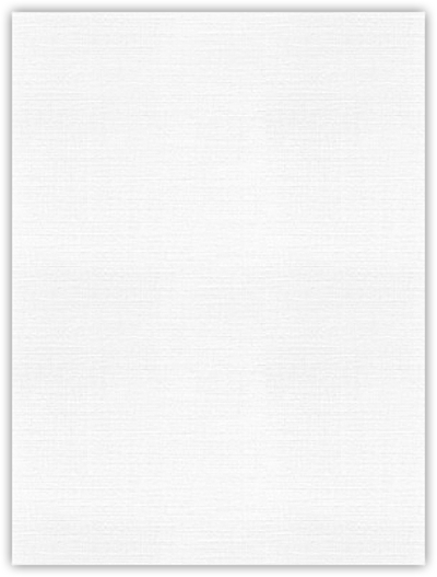 Warm White Linen 80lb 9 x 12 Two Pocket Folders with 4 Inch Round Corner Pockets and 1/4 Inch Expansion with Double Score Spine