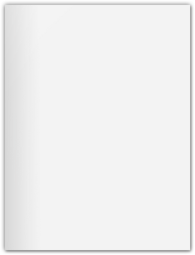 White Semi-Gloss 12pt C1S 9 x 12 Two Pocket Folders with 4 Inch Round Corner Pockets