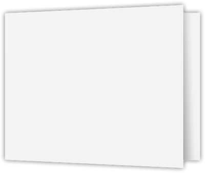 White Semi-Gloss 14pt C2S 2 3/4 x 3 3/4 One Pocket Key Card Holders with 2 1/4 Inch Pocket