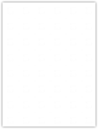 White Semi-Gloss 18pt C1S 9 x 12 Two Pocket Folders with 4 Inch Pockets
