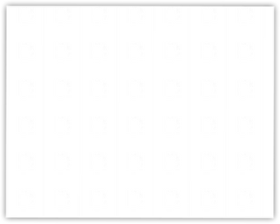 White Recycled Smooth 80lb 9 1/2 x 12 Landscape or Portrait Certificate Holders with Square Corner Slits (Holds 8 1/2 x 11 Certificate)
