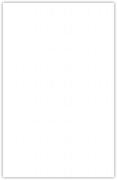 White Recycled Smooth 80lb 6 x 9 Two Pocket Half Size Folders with 3 Inch Pockets