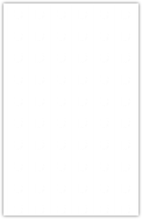White Recycled Smooth 80lb 6 x 9 Two Pocket Half Size Folders with 3 Inch Pockets
