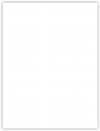White Recycled Smooth 80lb 9 x 12 Two Pocket Folders with 4 Inch Curved Pockets