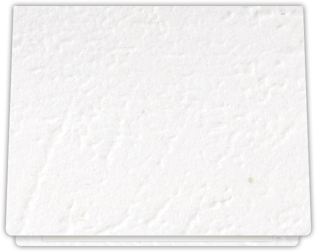 White Cordwain 90lb 9 1/2 x 12 Landscape or Portrait Certificate Holders with Rounded Corner Slits