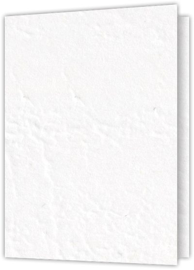 White Cordwain 90lb 9 x 12 Two Pocket Folders with 4 Inch Pockets