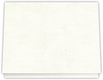 White Hopsack 90lb 9 1/2 x 12 Landscape or Portrait Certificate Holders with Square Corner Slits (Holds 8 1/2 x 11 Certificate)