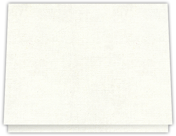 White Hopsack 90lb 9 1/2 x 12 Landscape or Portrait Certificate Holders with Square Corner Slits (Holds 8 1/2 x 11 Certificate)