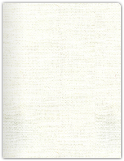 White Hopsack 90lb 9 x 12 Two Pocket Round Corner Folders with 4 1/4 Inch Pocket