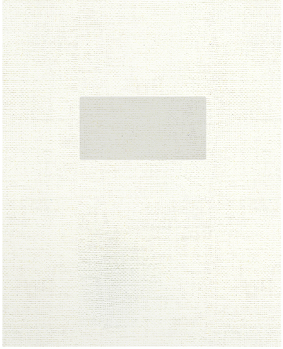 White Hopsack 90lb 9 1/2 x 11 3/4 Two Pocket Folders with 4 1/2 Inch Pockets and 1 Inch Reinforced Top and Edges