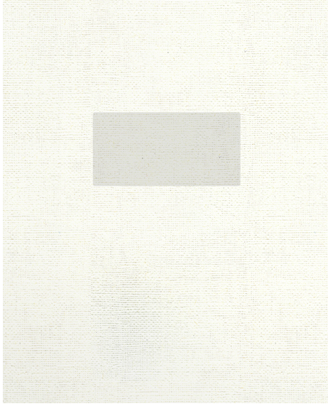 White Hopsack 90lb 9 1/2 x 11 3/4 Two Pocket Folders with 4 1/2 Inch Pockets and 1 Inch Reinforced Top and Edges