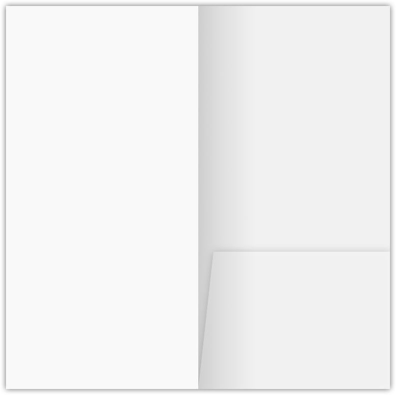 White Silk Smooth 100lb 3 1/2 x 7 One Pocket Key Card Holders with 2 1/2 Inch Pocket