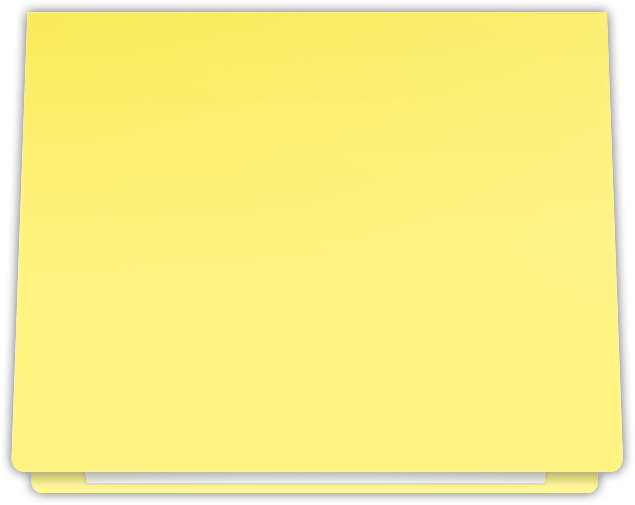 Canary Smooth 140lb 9 1/2 x 12 Landscape or Portrait Certificate Holders with Rounded Corner Slits