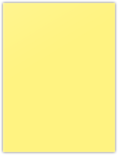 Canary Smooth 140lb 9 x 12 Two Pocket Folders with 4 Inch Pockets