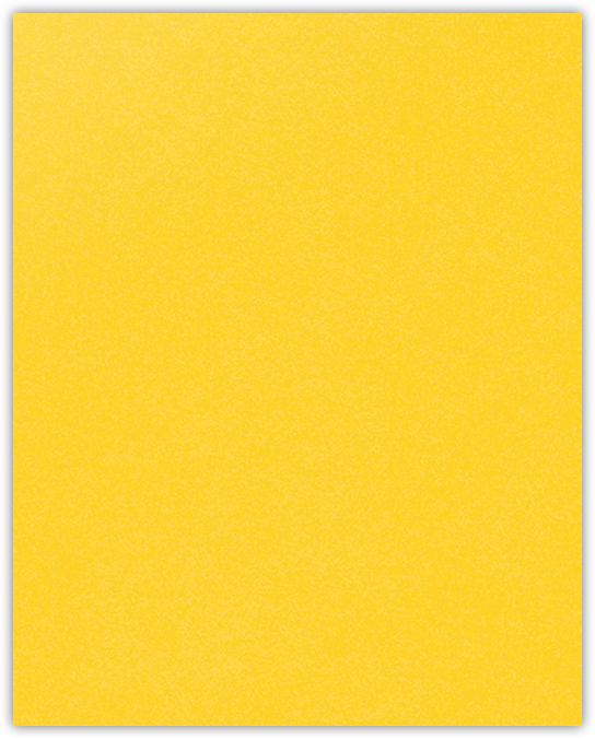 Lemon Drop Vellum 100lb 9 x 12 Two Pocket Folders with 4 1/4 Inch Deep Box Pockets and 1/4 Inch Expansion with Double Score Spine