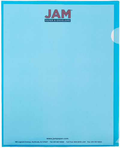 Blue Plastic Sleeves