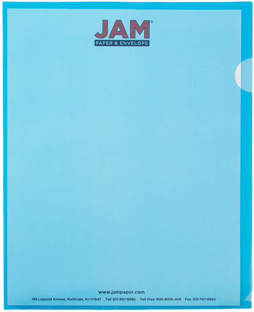 Blue Plastic Sleeves