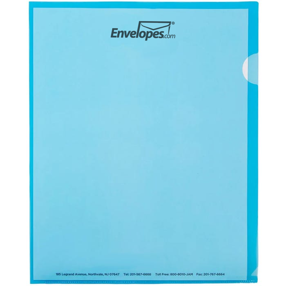 Blue Plastic Sleeves