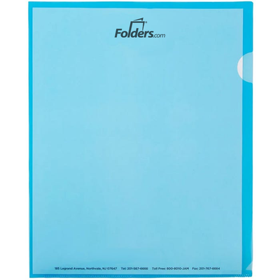Blue Plastic Sleeves