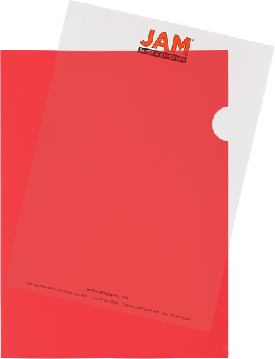 Red Plastic Sleeves
