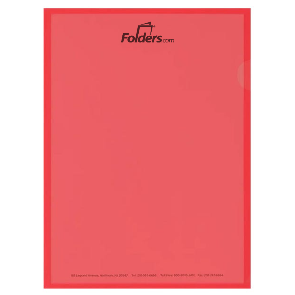 Red Plastic Sleeves
