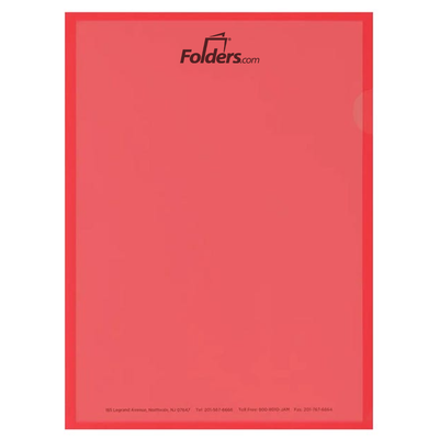 Red Plastic Sleeves