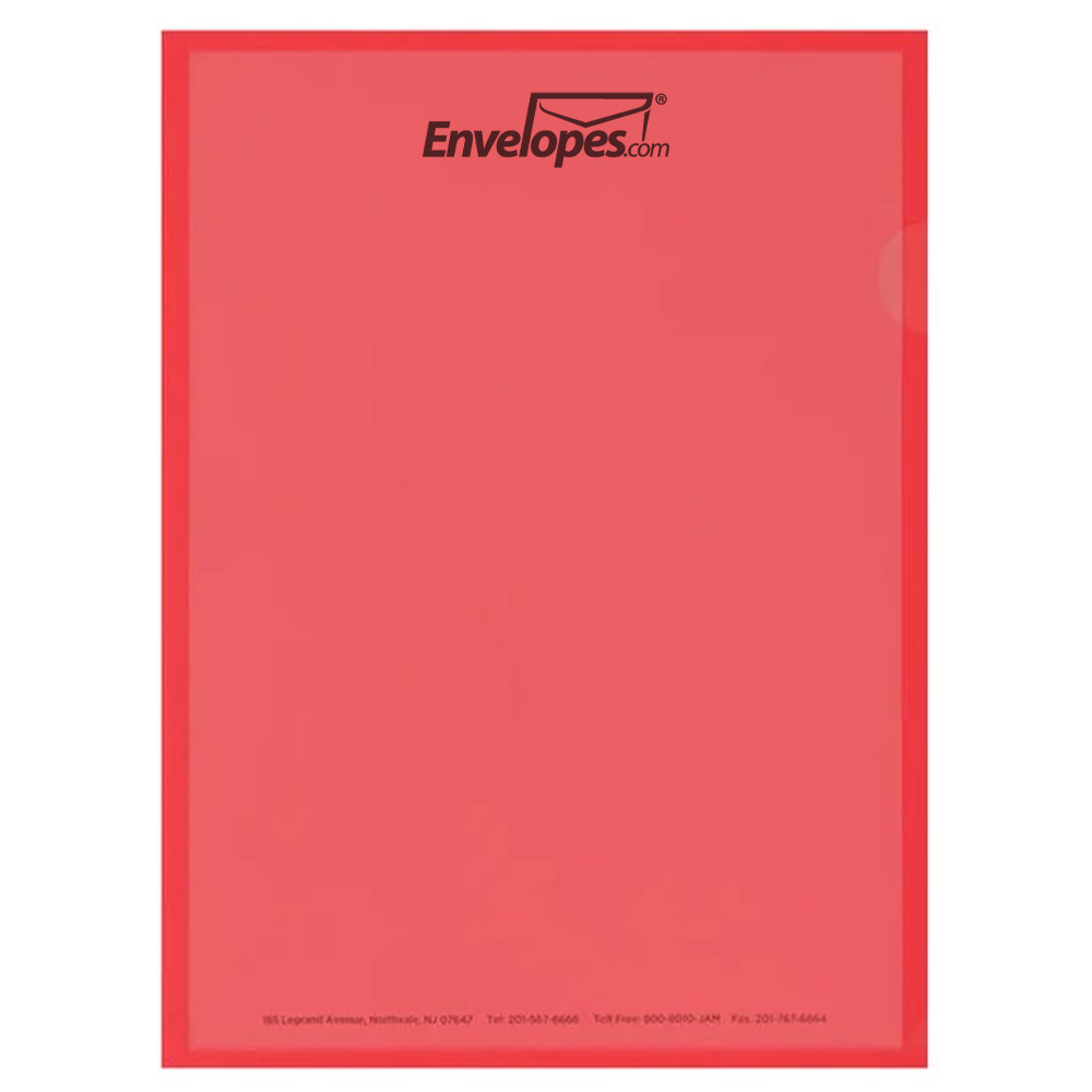 Red Plastic Sleeves