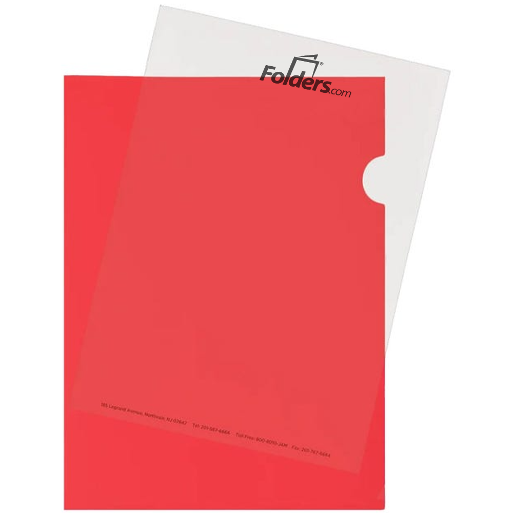 Red Plastic Sleeves