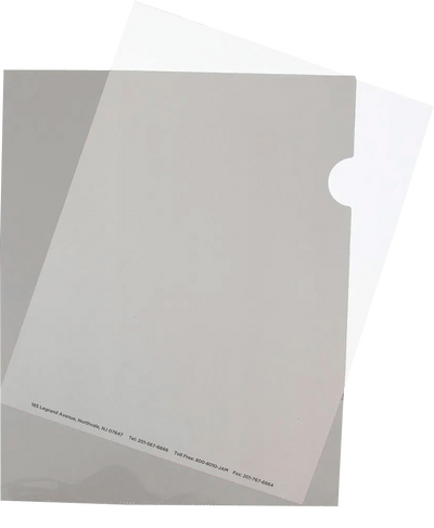 Smoke Gray Plastic Sleeves