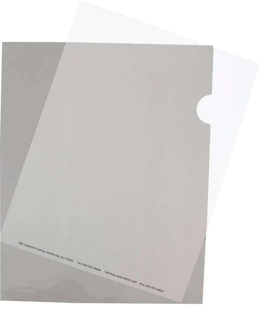 Smoke Gray Plastic Sleeves