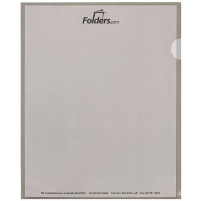 Smoke Gray Plastic Sleeves