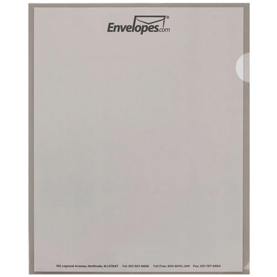 Smoke Gray Plastic Sleeves