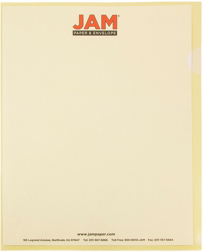 Yellow Plastic Sleeves