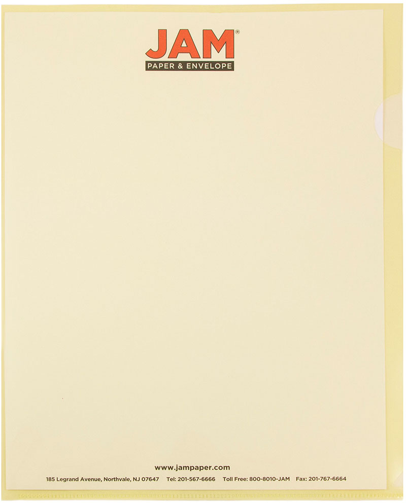 Yellow Plastic Sleeves
