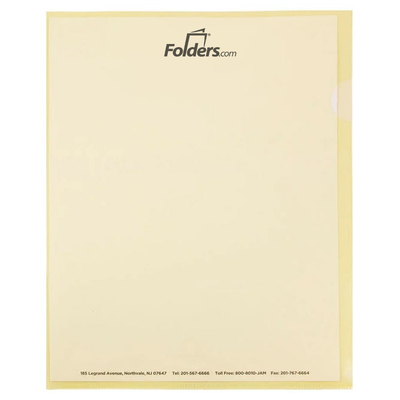 Yellow Plastic Sleeves