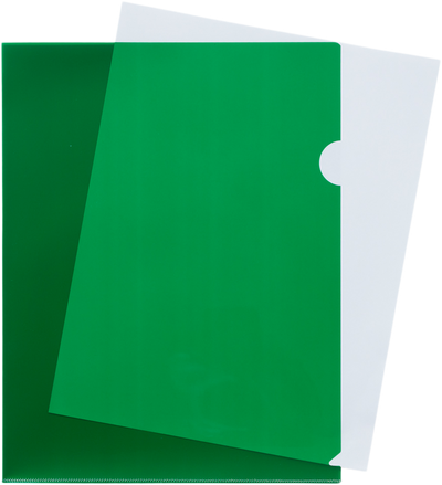 Green Plastic Sleeves