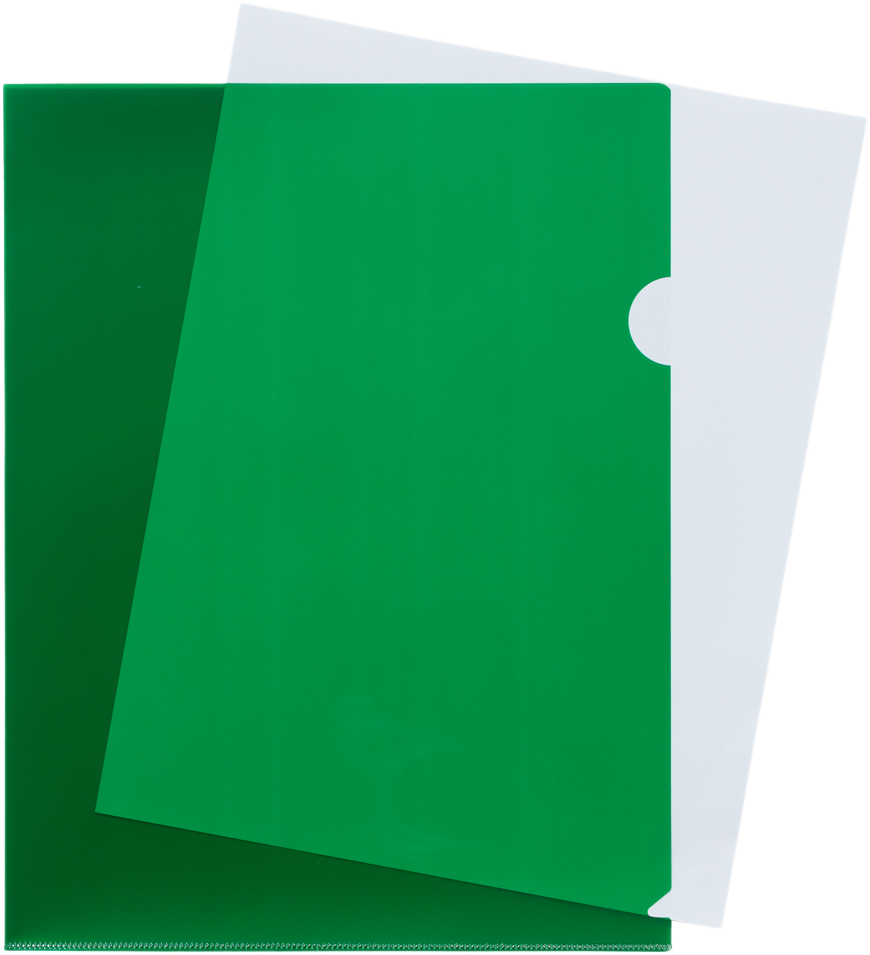 Green Plastic Sleeves