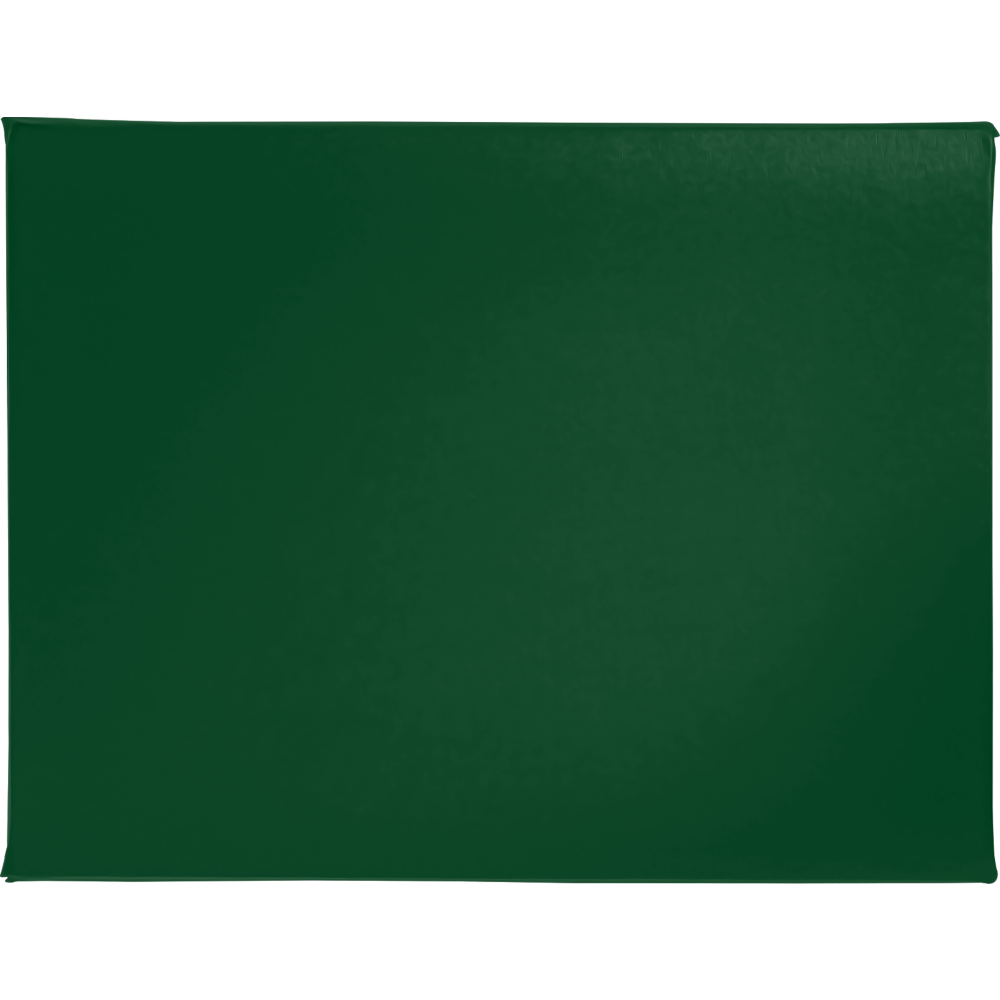 Green 11 1/2 x 14 1/2 Landscape Padded Diploma Covers (Holds 11 x 14 Document)